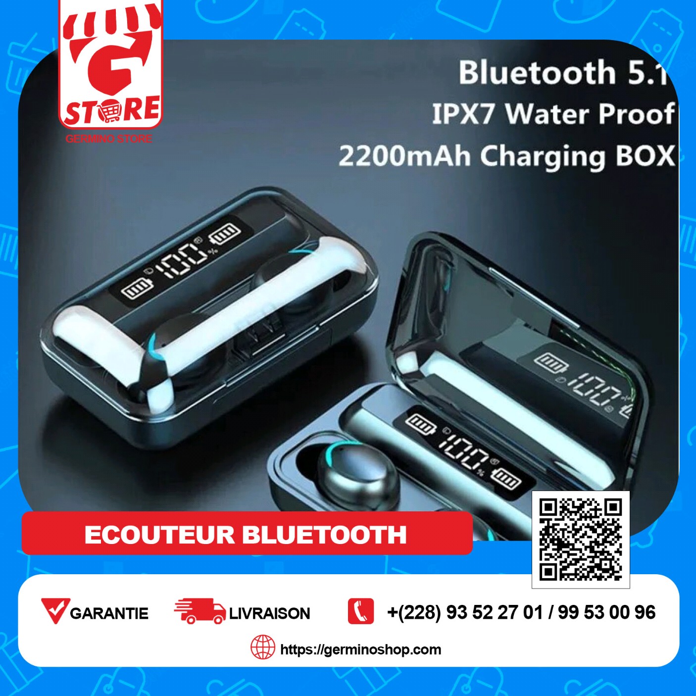 Écouteur Bluetooth 